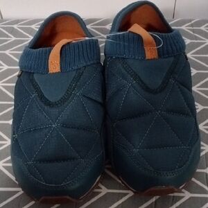 Teva Women's Quilted Slip-On Shoes - Teal and Tan
